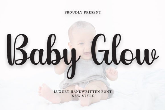 Baby Glow: A Handwritten Font That Elevates Editorial Design