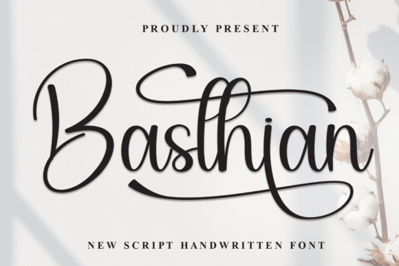 Basthian: A Modern Handwritten Font That Elevates Campaign Typography