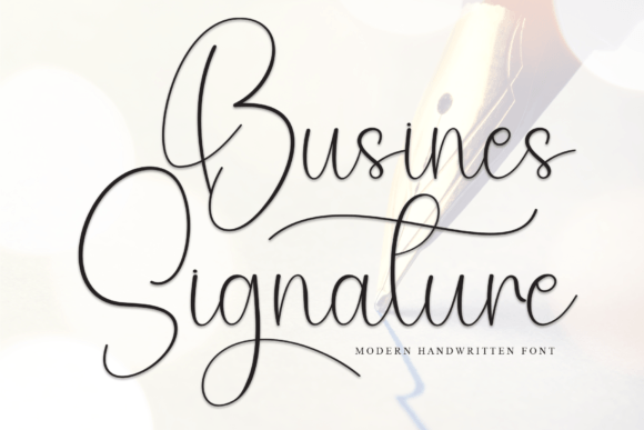 Busines Signature Font: A Designer’s Branding Review