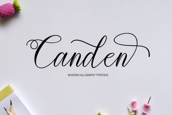 Canden Font Review: Modern Script for Web Design