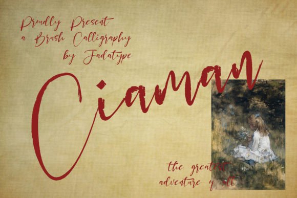 Ciaman Script Font: Elevating Campaign Visuals