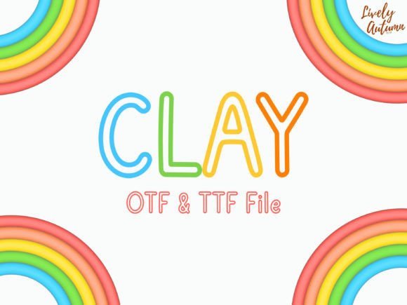 Clay Font: A Handwritten Typeface for Editorial Design