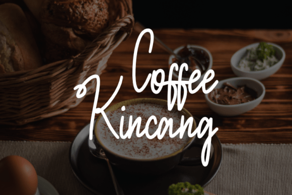 Coffee Kincang: A Maker’s New Favorite Font for Handmade Labels, Invitations & More