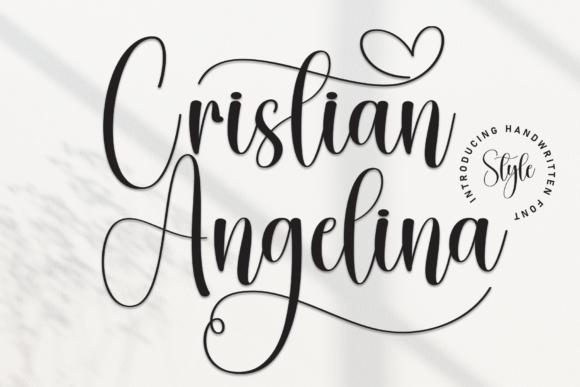 Cristian Angelina: The Handwritten Font That Elevates Your Campaign's Personality