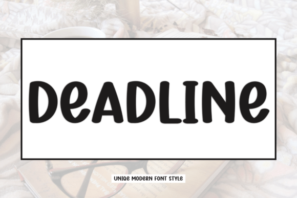 Deadline Font: Adding Festive Charm to Brand Identity