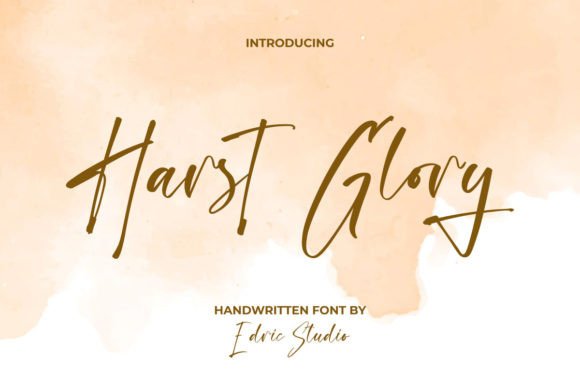 Harst Glory Font for Editorial Design