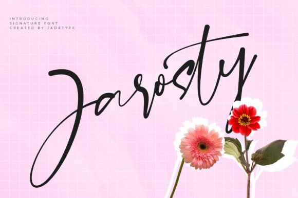 Jarosty Font Review: Elegant Script for Web Design