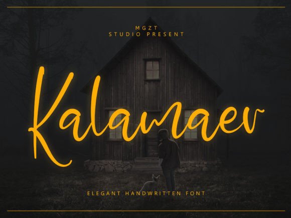 Kalamaer: A Handwritten Script Font for Creative Campaigns
