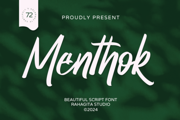 Menthok Font: Adding Editorial Warmth to Layouts