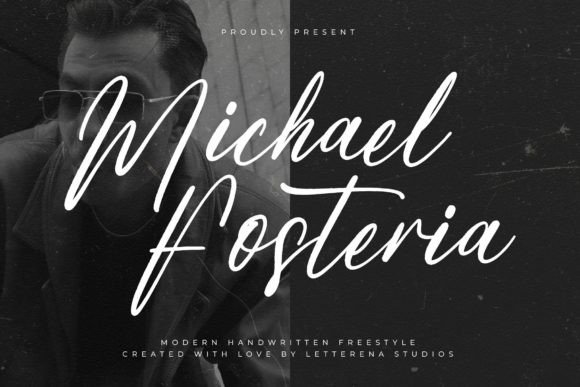 Michael Fosteria: A Handwritten Script Font for Urban Sophistication
