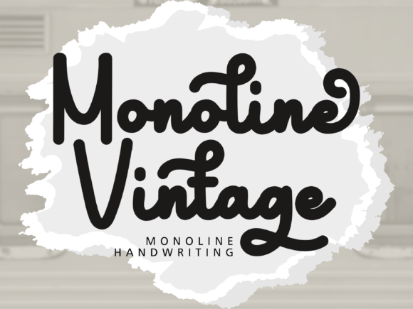 Monoline Vintage: A Timeless Script Font for Editorial Design and Digital Publishing