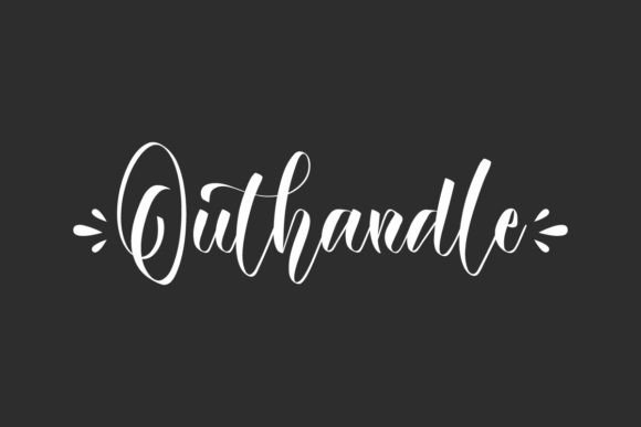 Outhandle Font Review: A Script Typeface for Campaigns