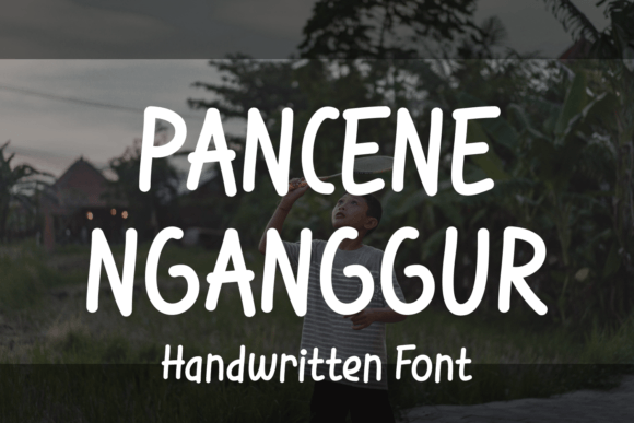 Pancene Nganggur Font: A Relaxed Typeface for Editorial Design