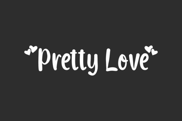 Pretty Love: A Playful Handwritten Font for Crafters and Makers