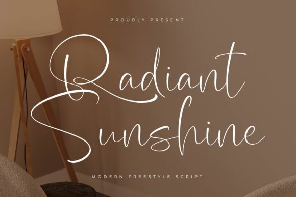 Radiant Sunshine Font: Elevating Digital Brand Visuals