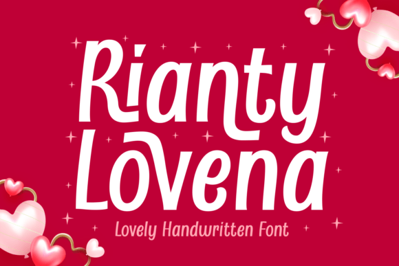 Rianty Lovena Font: Handwritten Charm for Makers