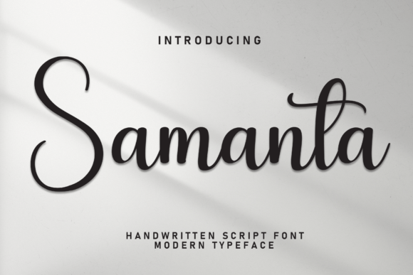 Samanta Font Review: A Playful Typeface for Branding