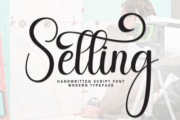 Setting: A Handwritten Font That Elevates Digital Branding and Campaign Design