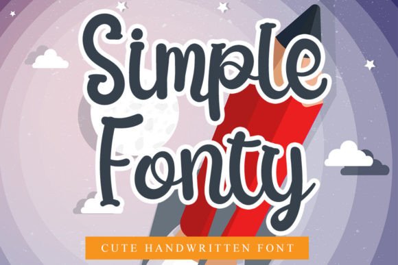 Simple Fonty: A Chic Typeface for Digital Layouts