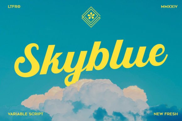 Skyblue Font Review: A Balanced Script for Modern Branding