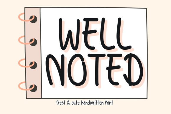 Well Noted: A Handwritten Script Font That Elevates Your Brand